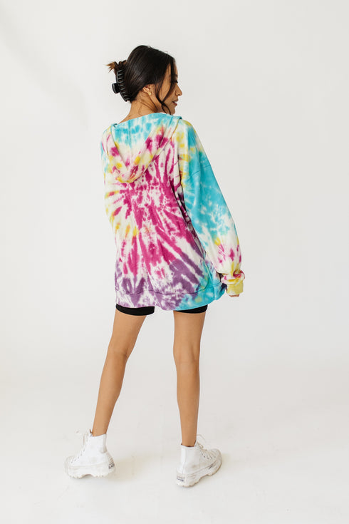 New Yorker Tie Dye Hoodie